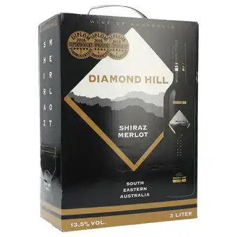 Diamond hill shiraz merlot 13,5% bib 3l