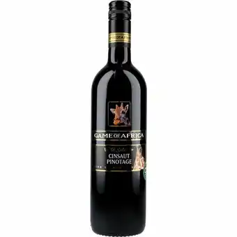 Game of africa cinsaut pinotage 14% 75 cl