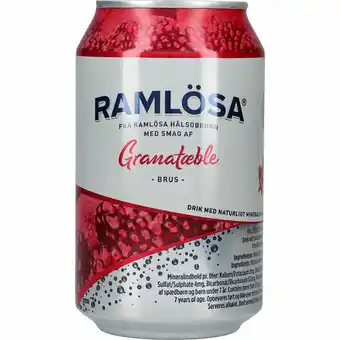 Netpris Ramlösa granatæble 24 x 330ml (bedst før 02.2023) tilbud