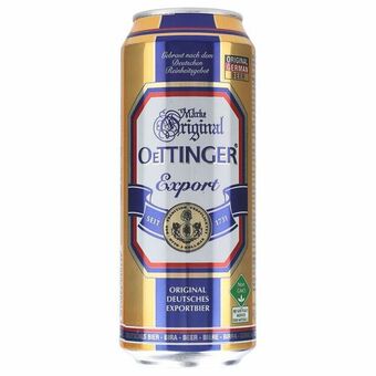 Netpris Oettinger export 5,4% 24 x 500ml tilbud