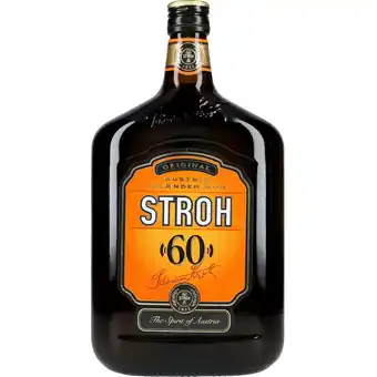 Netpris Stroh rum 60% 1 l tilbud