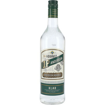Netpris O.p. anderson akvavit klar 40% 1 l tilbud