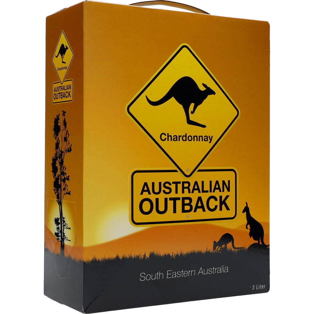 Netpris Australian outback chardonnay 12,5% 3 ltr. tilbud