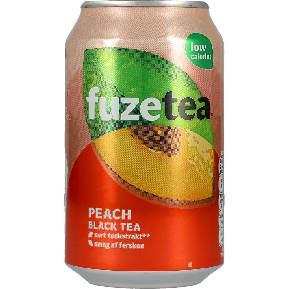 Fuze ice tea peach 24 x 330ml tilbud hos Netpris