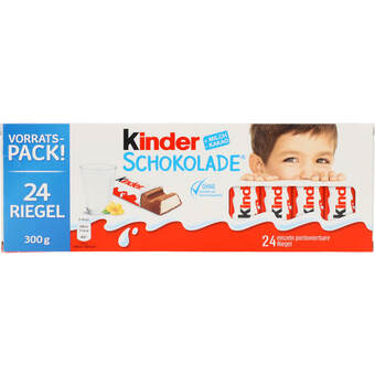 Netpris Ferrero kinder chokolade 300 g tilbud
