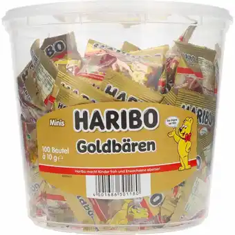 Netpris Haribo goldbären mini 980 g tilbud