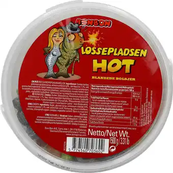 Toms bonbon lossepladsen hot 1,5kg