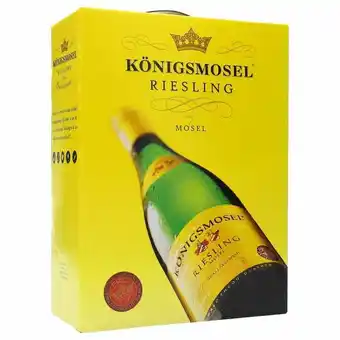 Königsmosel riesling 8,5% 3l bib