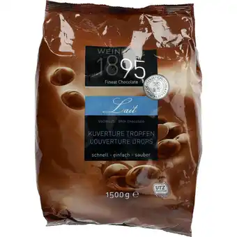 Netpris Weinrichs 1895 mælkechokoladebelægning 1500 g tilbud