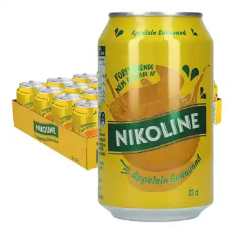 Netpris Nikoline appelsin 24 x 330ml tilbud