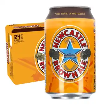 New castle brown ale  4,7% 24 x 330ml