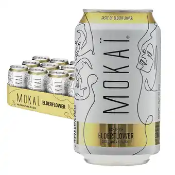 Mokai elderflower 4,5% 18 x 330ml