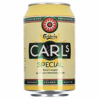 Netpris Carl's special 4,4% 24 x 330ml tilbud