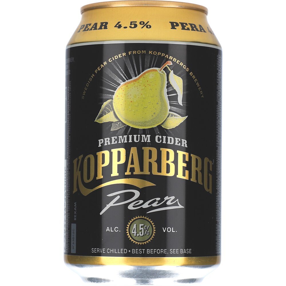 Kopparberg pear cider 4,5 24 x 330ml tilbud hos Netpris