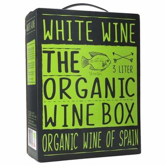 Netpris The organic wine box white 12,5% 3 l tilbud