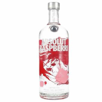 Netpris Absolut raspberri vodka 40% 1 l tilbud