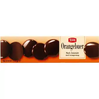 Netpris Toms orangebuer 75 g tilbud
