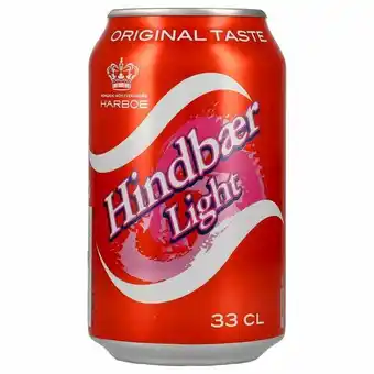 Netpris Harboe hindbær light 24 x 330ml tilbud