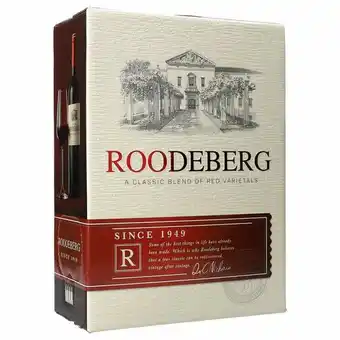 Kwv roodeberg 13,5% 3 l