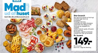 Bilka Stor brunch tilbud