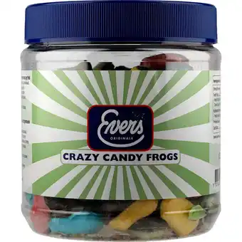 Evers crazy candy frogs 800 g