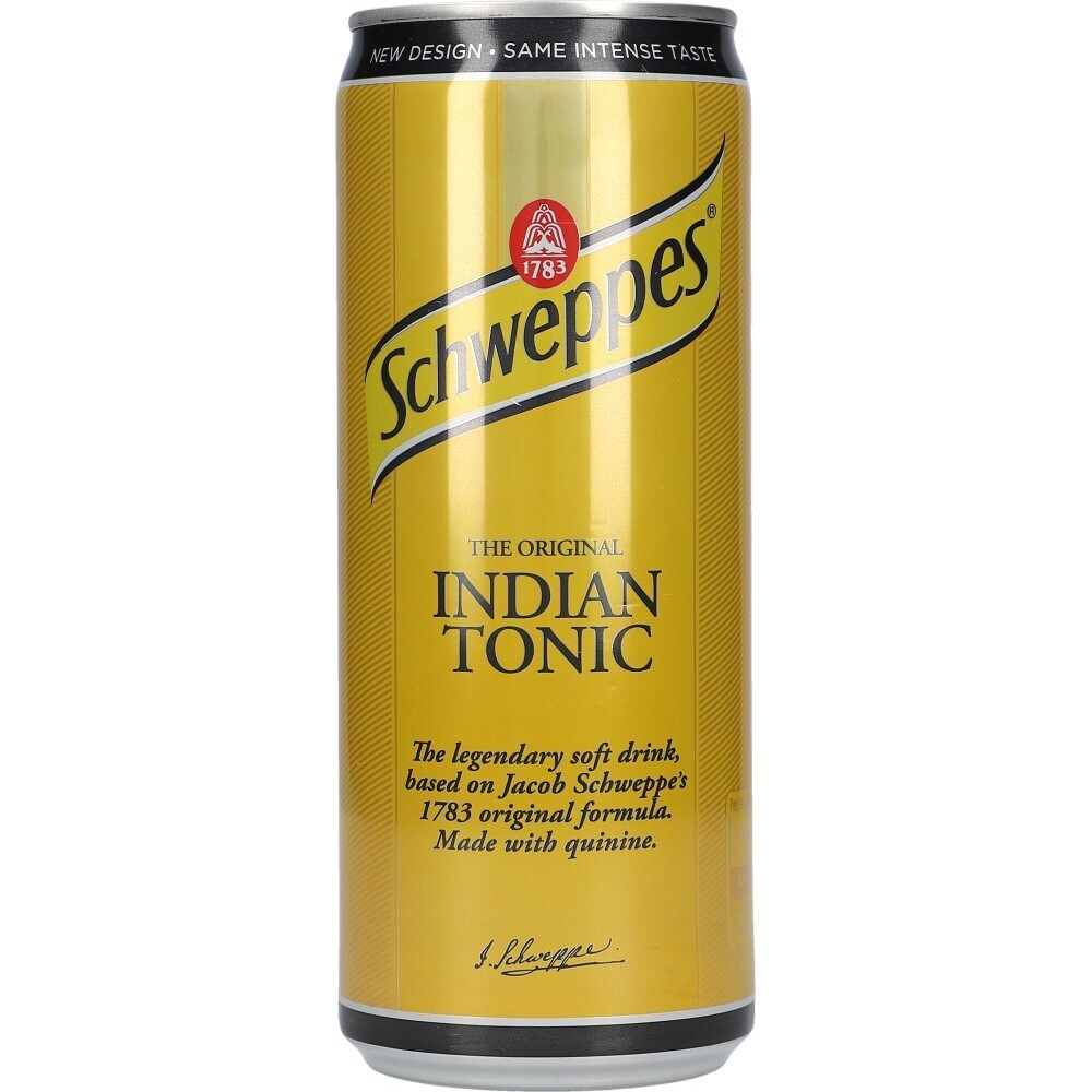 Schweppes indian tonic water 24 x 330ml tilbud hos Netpris
