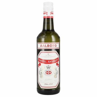 Netpris Aalborg taffel akvavit	45% 70 cl tilbud