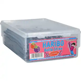 Netpris Haribo balla stixx hind- og brombær 1125 g tilbud