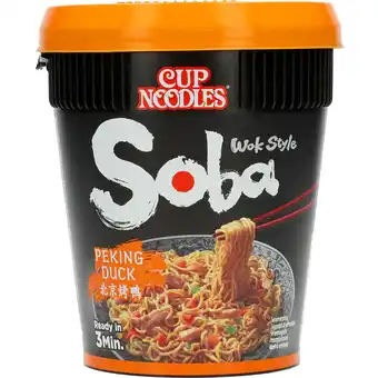 Nissin soba cup peking and 87g