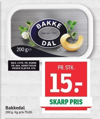 SPAR Bakkedal tilbud