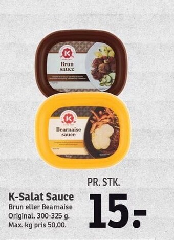 SPAR K-salat sauce tilbud
