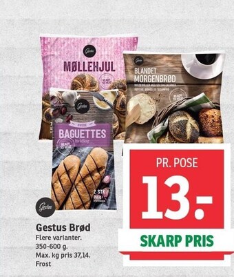 SPAR Gestus brød tilbud