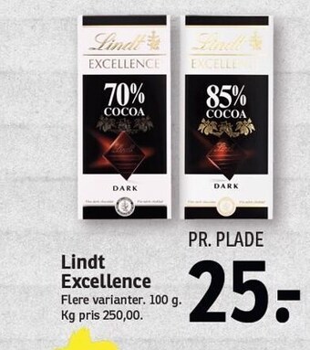 SPAR Lindt excellence tilbud