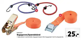 Lidl Parkside spændebånd tilbud