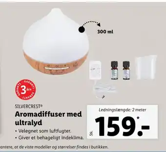 Lidl Silvercrest diffuser tilbud