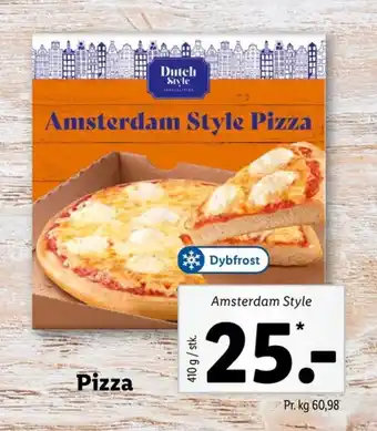 Lidl Dutch style pizza tilbud
