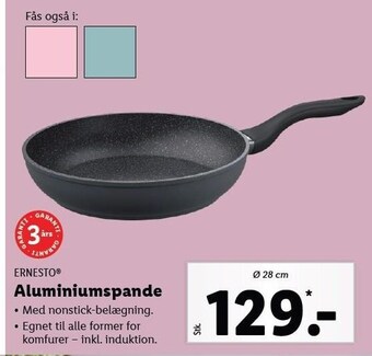Lidl Ernesto aluminiumspande tilbud