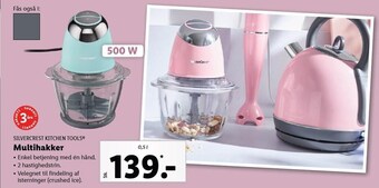 Lidl Silvercrest kitchen tools multihakker tilbud