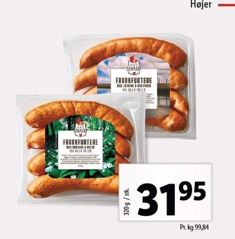 Lidl Frankfurter tilbud