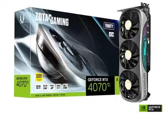 Zotac gaming geforce rtx 4070 ti trinity oc