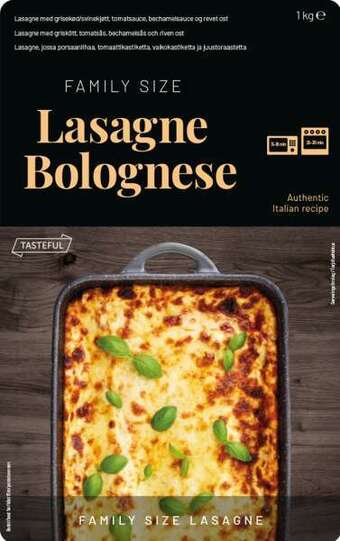 Rema 1000 Lasagne bolognese, 1 kg tilbud