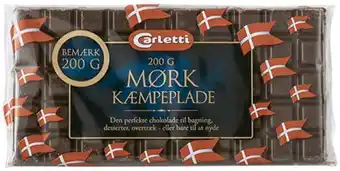 REMA 1000 Mørk kæmpeplade, 200 g tilbud