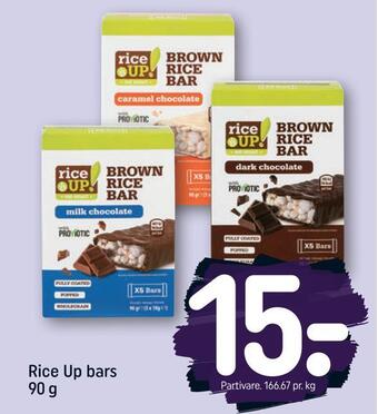 REMA 1000 Rice up bars tilbud