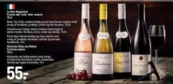 REMA 1000 Richette côtes du rhône frankrig rødvin tilbud