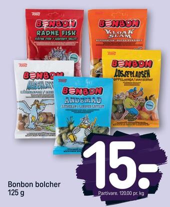 REMA 1000 Bonbon bolcher tilbud