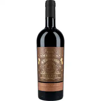 The american redwood zinfandel bourbon barrels 15% 75 cl