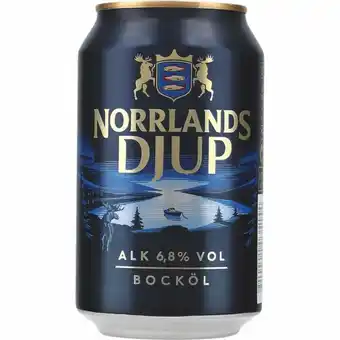 Netpris Norrlands djup bocköl 6,8% 24 x 330ml tilbud