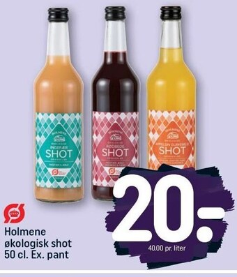 REMA 1000 Holmene økologisk shot tilbud