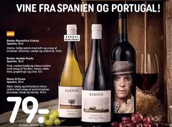 REMA 1000 Bardos romantica crianza tilbud
