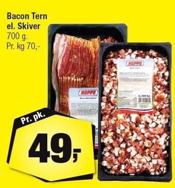 Calle Hoppe bacon tern el. skiver tilbud